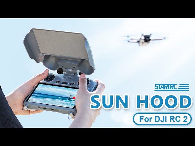 STARTRC DJI RC 2 Sunshade Installation Methods 