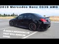 2019 Mercedes Benz C63S AMG...A godly sounding V8 that will soon be gone!