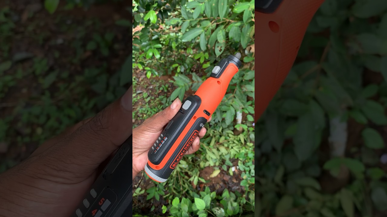 Amazing and useful Tool / BLACK AND DECKER. 8v Cordless Rotary 