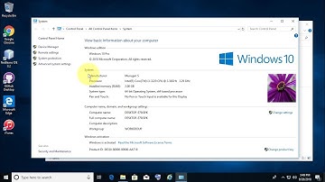 How to add Your Own Logo or Image in system properties Windows 10/8/7