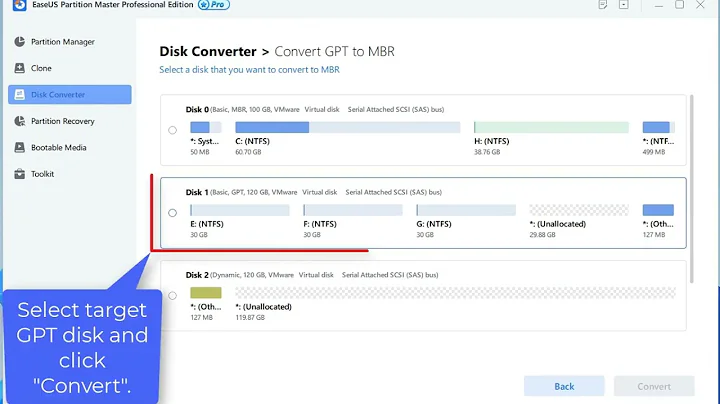 Convert GPT to MBR - Step by Step Guide