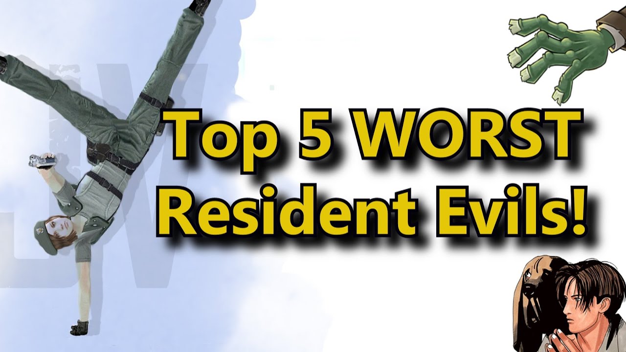 Top 5 WORST Resident Evil Games!