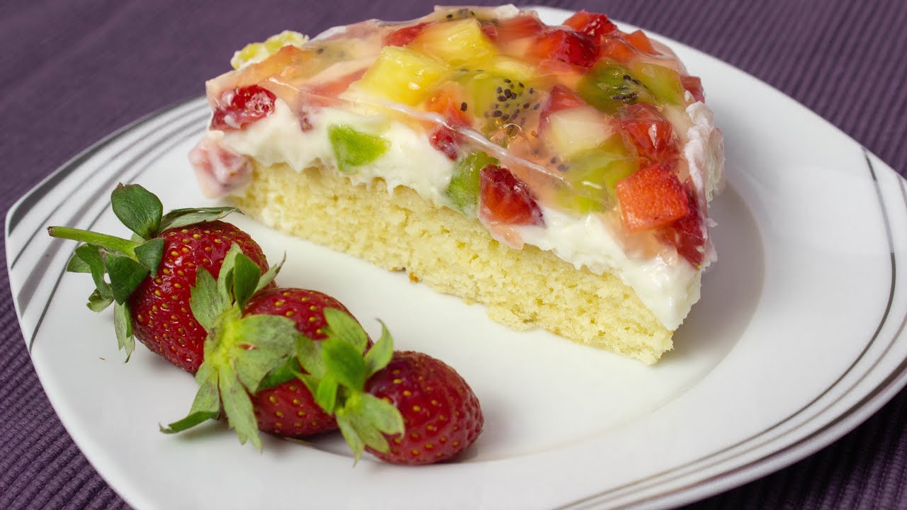 Meyveli Tart Pasta YouTube