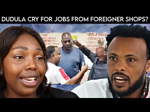 Operation Dudula Members BEGGING For Jobs From Foreigner SHOPS