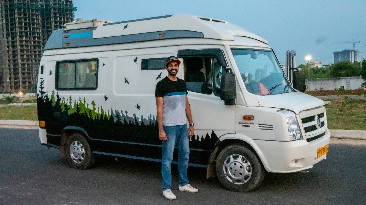Force Traveller Caravan   Home On Wheels Can Sleep 5  Faisal Khan