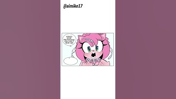 Princess Amy WANTS Attention🩷#sonicthehedgehog #amyrose #sonamy #comicdub #ytshorts