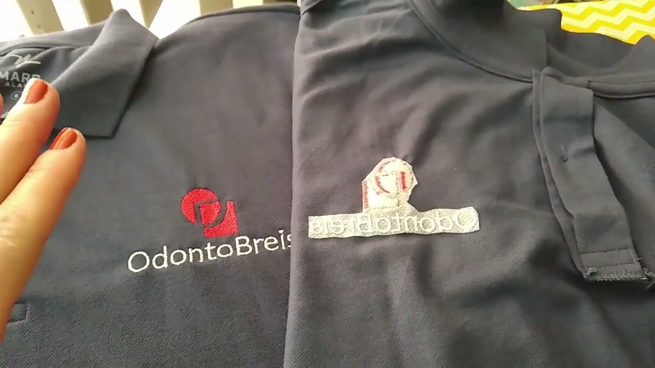 Bordando Camiseta em Malha Piquet