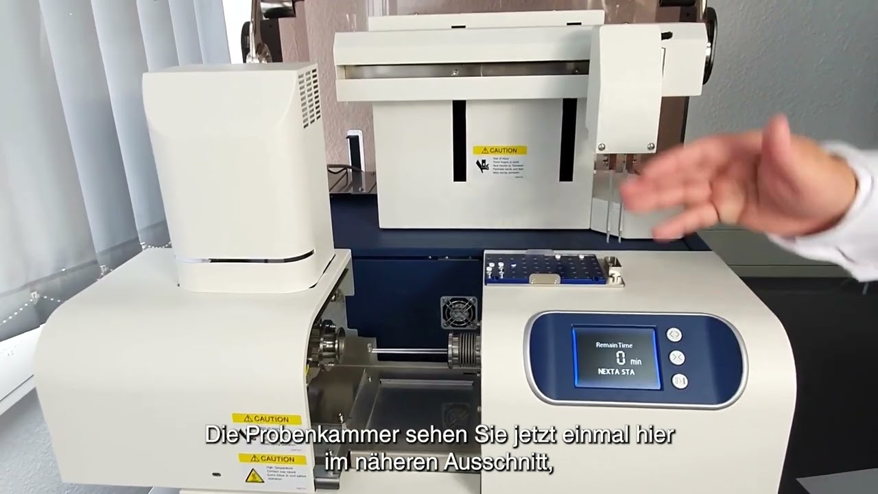 NEXTA STA | Thermische Analyse | Produktdemo