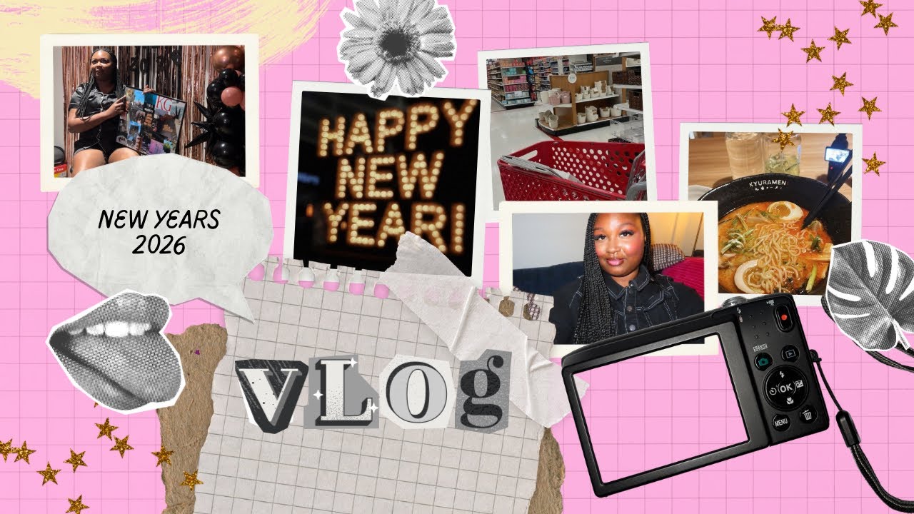 VLOG | NEW YEAR RESET FOR 2026 ✨| DIY Vision Board Party + Target Haul + Much More