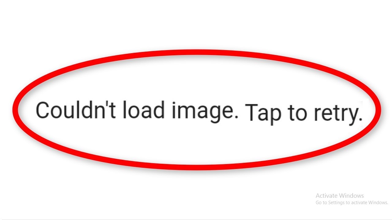 How To Fix Couldn't Load Image || Tap To Retry Error On Instagram