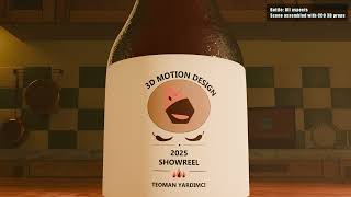 3D Motion Design Showreel 2025