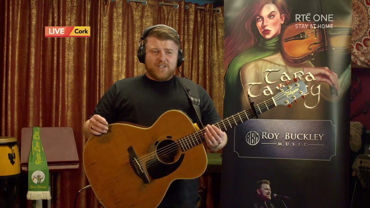 Roy Buckley performs Tara Tansey live on Irish TV for RTÉ Today