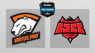CS:GO - Virtus.Pro vs. HellRaisers [Mirage] Map 2 - ESL Pro League Season 4 - EU Matchday 18