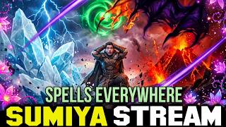 Pure Chaos! Spells are Everywhere when Teamfight | Sumiya Invoker Stream Moments 5592