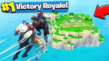 REACHING SPAWN ISLAND IN FORTNITE BATTLE ROYALE! *NOT CLICKBAIT*