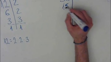 Máximo Común Divisor de 12 y 30 | MCD(12,30)