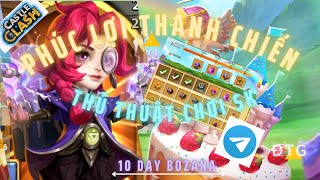 Castle clash|| Loạn thành chiến|| Thủ thuật chơi sk Phúc Lợi Thành Chiến|| 10 DAY BOZANA [ĐTG] screenshot 3