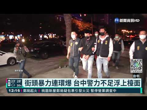 質詢不再轟治安 台中市議員為警察打氣｜華視新聞 20211117