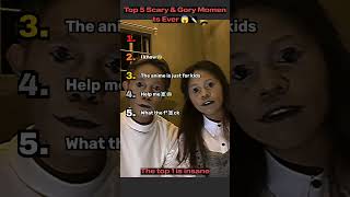 Top 5 Scary &amp; Gory Moments Ever #Top5#HorrorMoments#ScaryVideos #GoreScenes#CreepyClips #HorrorEdit