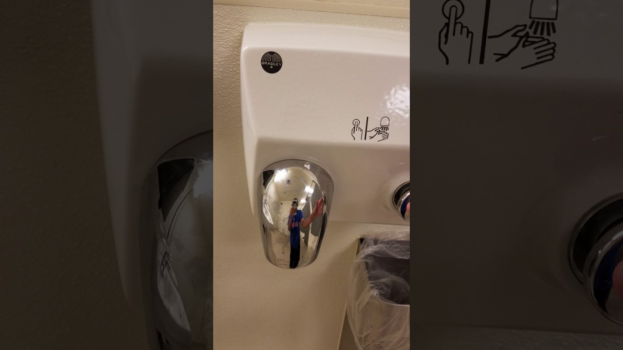 Bradley hand dryer at a clothing store in Janesville, WI YouTube