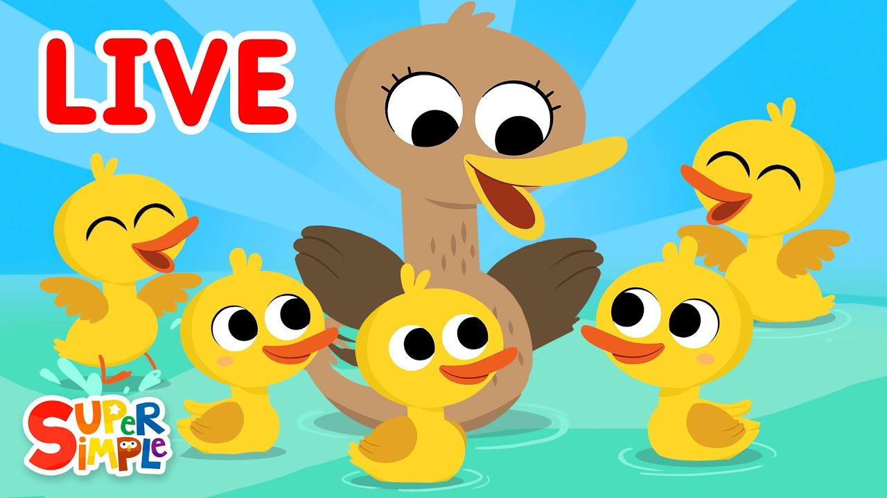 🔴 Super Simple Songs LIVE 🎶 | Kids Songs | Super Simple Songs