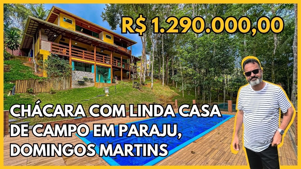 CHÁCARA ESPETACULAR EM DOMINGOS MARTINS, ES - ESSA VAI TE SURPREENDER!