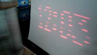 Details PIC 16f84A ile saat (mechanically scanned laser display) News