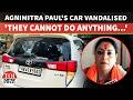 West Bengal Poll Violence: BJP’s Agnimitra Paul Claims Stone Attack On Her Car In Asansol