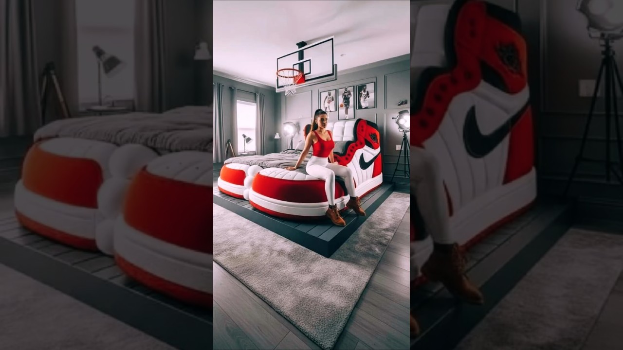 EPIC Jordan Shoe Room Transformation! 👟🏀 #shorts