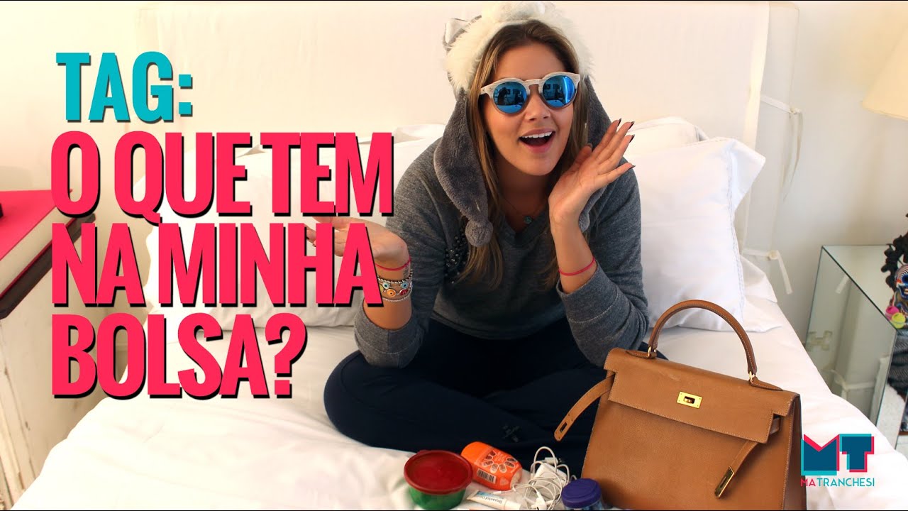 O QUE TEM NA MINHA BOLSA?