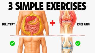 The ONLY 3 Exercises You Need to Lose Belly Fat & Ease Your Knee Pain (Ages 60+)