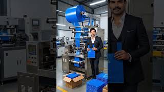 ఇది Plastic Bags తయారుచేసే Machine 🤔 #interesting #machine #business #ideas #viral #ytshorts