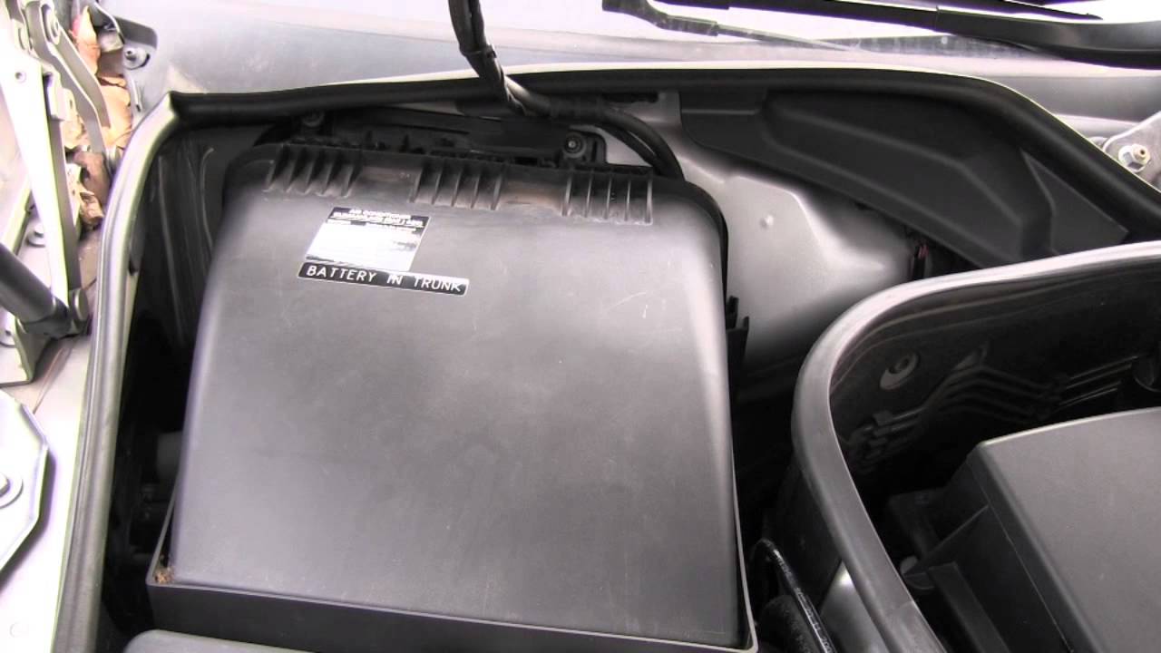 Mercedes secondary consumer battery location - YouTube
