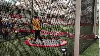 Indoor Discus American Record: Alex Rose 65.23m