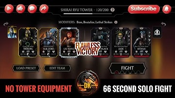 Fatal Shirai Ryu Tower 120 & Reward 🎮 Mortal Kombat Mobile▫️MK Mobile #mortalkombatmobile #mkmobile