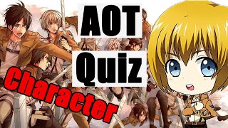 Attack on Titan Quiz Which Character are you? [PlayBuzz]