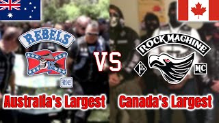 Rock Machine vs Rebels MC: Canadian BIKER GANG AT WAR in Australia