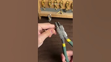 Transforming Brass Wire into a Stylish Keychain #brasscraft #keychainmaking #metalwork #handmade