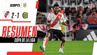 ¡DOBLETE DE BORJA Y REMONTADA MILLONARIA PARA SEGUIR ENTRE LOS 4! | River 2-1 R. Central | RESUMEN