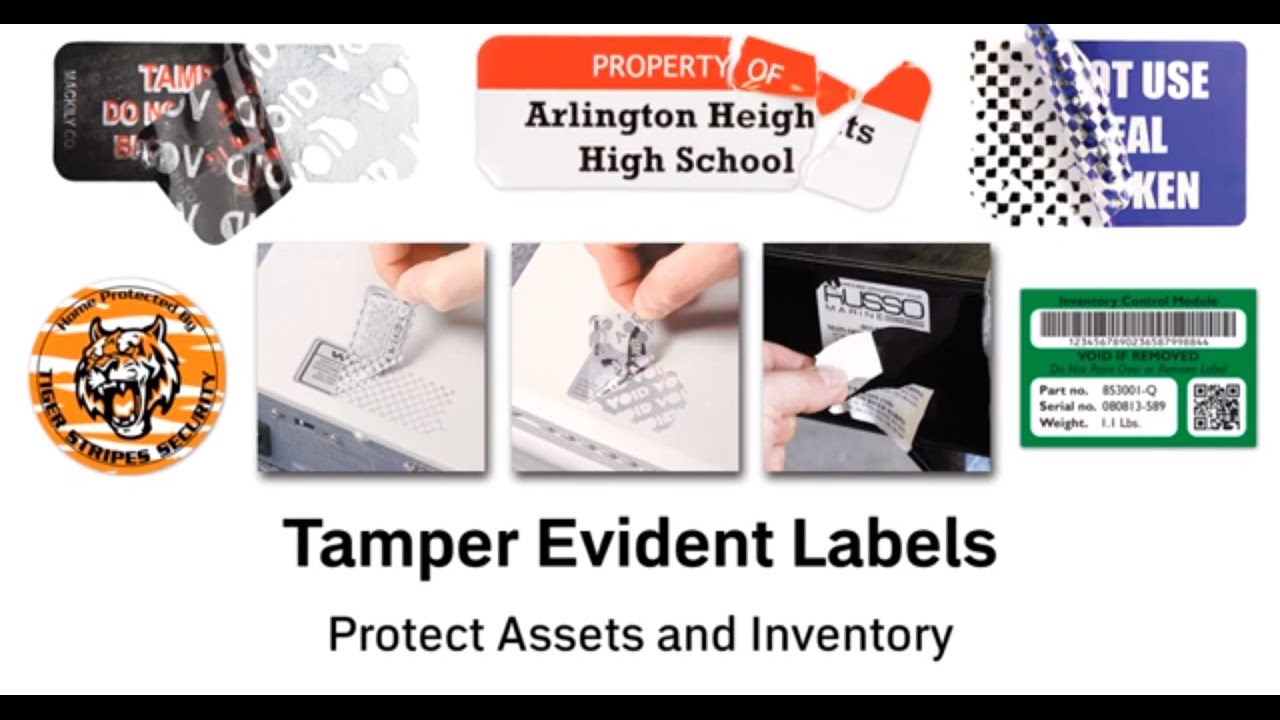 Northeast Commercial Printing - Custom Tamper Evident Labels
