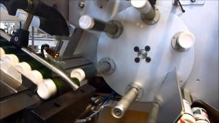 Labelling system for cosmetic empty tubes