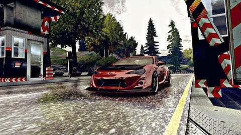 NFS Most Wanted | Tollbooth Race With Subaru BRZ | Gameplay