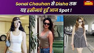 Famous Sonal Chauhan से Disha Patani और Urvashi Rautela आज हुईं स्पॉट | Celebrity Spotted Wealth