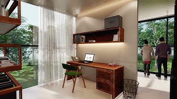 Urban Container House - Pioneering the future with 3D rendering for container house designs.