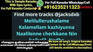 Melilullerushaleme karaoke with lyrics Kester version Original Karaoke High Quality