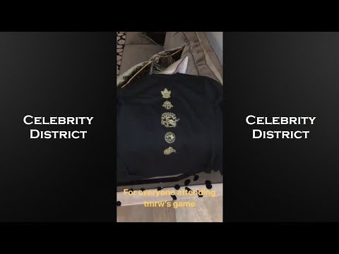 Drake Shows OVO Clothes He'll Be Giving Away At Raptors Game