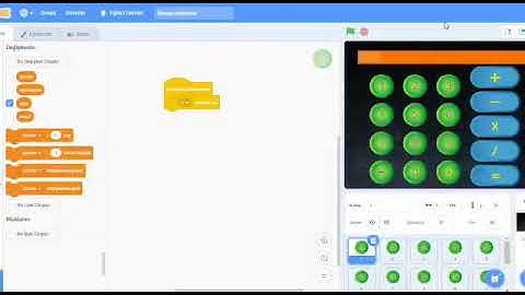 Scratch ile Hesap Makinesi
