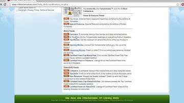 KIB204 Tutorial - Mashups with Yahoo Pipes