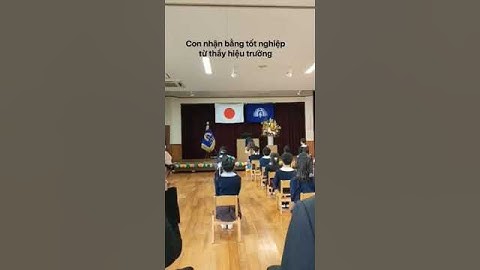 E nhận bằng tốt nghiệp Đại học chữ to tại Nhật Bản 😂