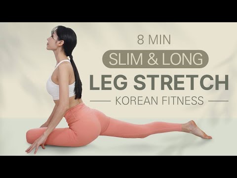 8 MIN LEG STRETCH AFTER WORKOUT FOR SLIM & LONG LEGS + THIGHS, CALVES & HIPS FLEXIBILITY_Shirlyn Kim